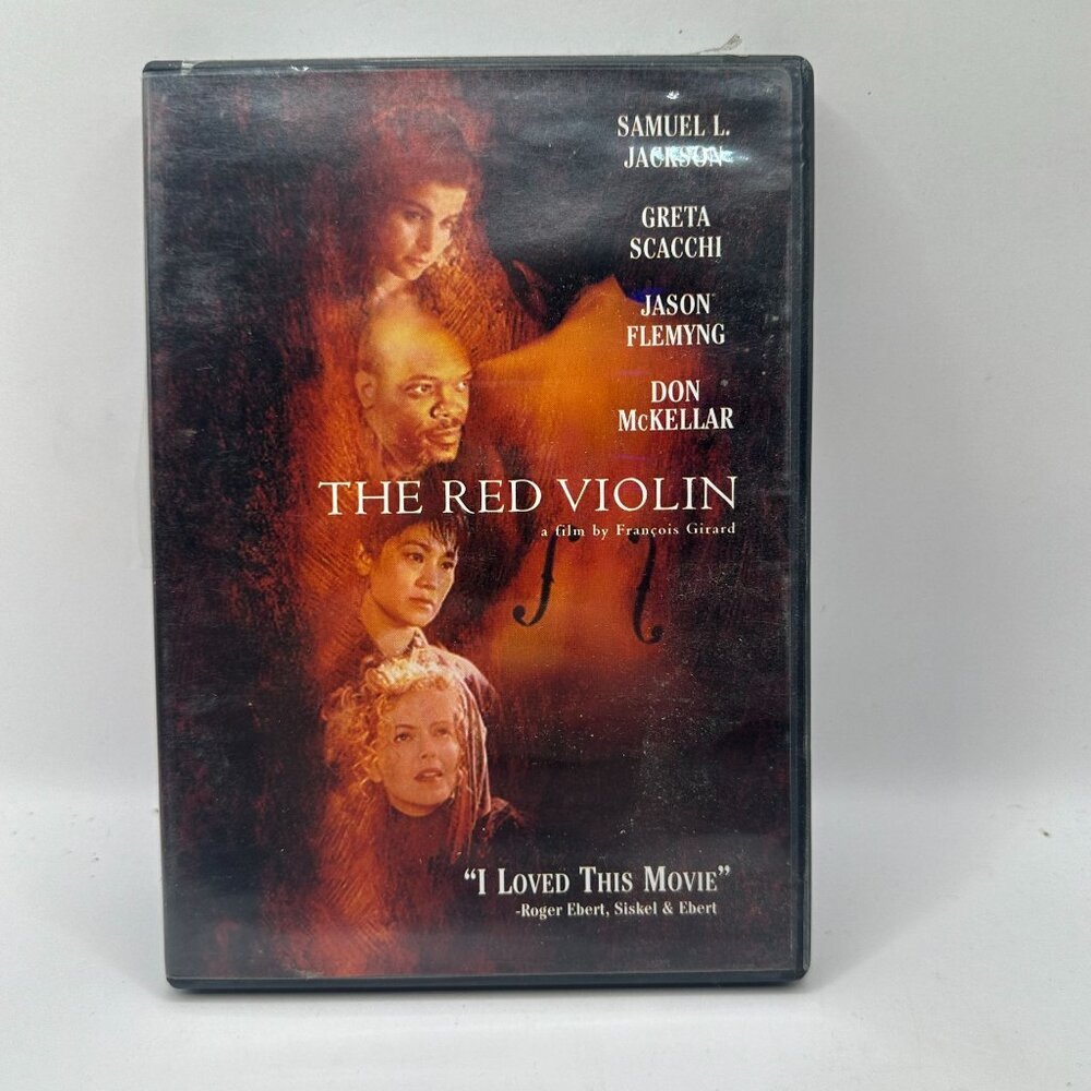 The Red Violin DVD Movie Starring Samuel L. Jackson Greta Scacchi Rated R
